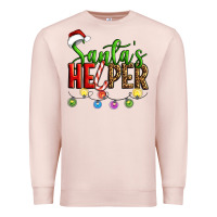 Pale Pink santa's helper christmas Premium Sweatshirt - Artiststas