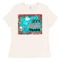 Bone 100 nursing student tears mousepad Ladies Tee - BarkalooDesign