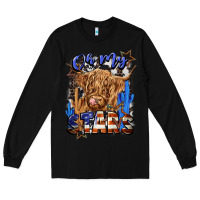 Black oh my stars Long Sleeve Tee - CowGirlArtShop