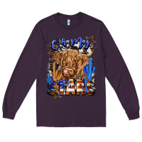 Plum oh my stars Long Sleeve Tee - CowGirlArtShop