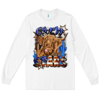 White oh my stars Long Sleeve Tee - CowGirlArtShop
