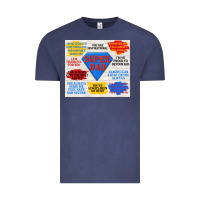 Vintage Denim super dad Vintage Tee - TumblerDesignByShophia
