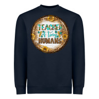 Navy teacher of tiny earrings Heavyweight Sweatshirt - BundleAndBundleShop