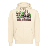 Sandshell I Want a Hippopotamus for Christmas Zipper Hoodie - CowhideDigitalArt