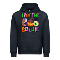 Navy Hallowen Boo Urban Hoodie - AdoDesignShop