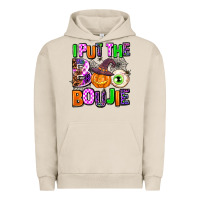 Pigment French Oak Hallowen Boo Urban Hoodie - AdoDesignShop