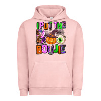 Pigment Salmon Hallowen Boo Urban Hoodie - AdoDesignShop