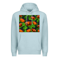 Blue Mist halloween pumpkin mouse pad Premium Hoodie - BundleAndBundleShop
