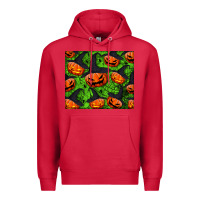 Cardinal halloween pumpkin mouse pad Premium Hoodie - BundleAndBundleShop
