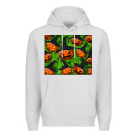 Dove Grey halloween pumpkin mouse pad Premium Hoodie - BundleAndBundleShop