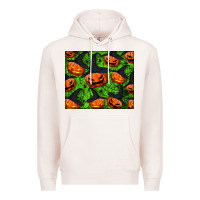 Pale Pink halloween pumpkin mouse pad Premium Hoodie - BundleAndBundleShop