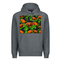 Rock halloween pumpkin mouse pad Premium Hoodie - BundleAndBundleShop