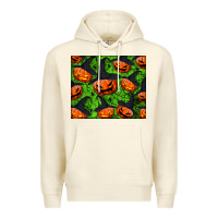 Sandshell halloween pumpkin mouse pad Premium Hoodie - BundleAndBundleShop