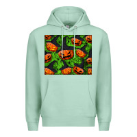 Seafoam halloween pumpkin mouse pad Premium Hoodie - BundleAndBundleShop