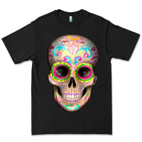 Black Mexican Skull Premium Tee - Artiststas