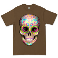 Cacao Mexican Skull Premium Tee - Artiststas