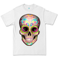 White Mexican Skull Premium Tee - Artiststas