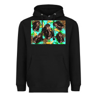 Black Monkey bananas kid's bottle Heavyweight Hoodie - Artiststas