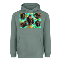 Sage Monkey bananas kid's bottle Heavyweight Hoodie - Artiststas