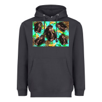 Smoke Monkey bananas kid's bottle Heavyweight Hoodie - Artiststas