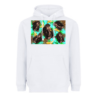 White Monkey bananas kid's bottle Heavyweight Hoodie - Artiststas