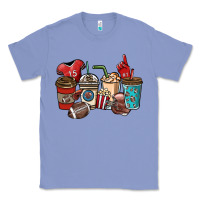 Colony Blue Football coffee cups Classic Tee - NancyCooperArtShop