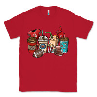 Football Coffee Cups Classic Tee | Teevron