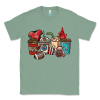 Sage Football coffee cups Classic Tee - NancyCooperArtShop