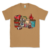 Toasted Coconut Football coffee cups Classic Tee - NancyCooperArtShop