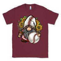 Burgundy baseball gnome Classic Tee - RacoonDesign