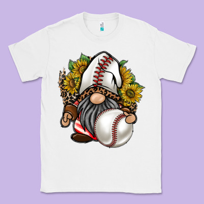 Baseball Gnome Classic Tee Designed By Racoondesign