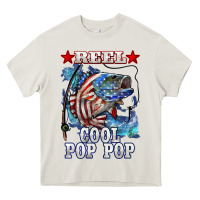 Cream reel cool pop pop american flag bass Heavy Core Tee - LillyAllenDesigns