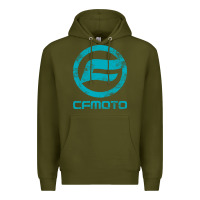 Army Green CF Moto Vintage UTV ATV SXS original off road Gift Long Sleeve Premium Hoodie - lanVoArt