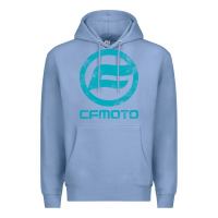Colony Blue CF Moto Vintage UTV ATV SXS original off road Gift Long Sleeve Premium Hoodie - lanVoArt