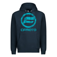 Navy CF Moto Vintage UTV ATV SXS original off road Gift Long Sleeve Premium Hoodie - lanVoArt