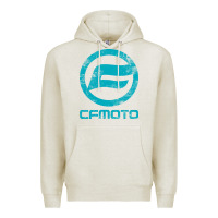 Oatmeal Heather CF Moto Vintage UTV ATV SXS original off road Gift Long Sleeve Premium Hoodie - lanVoArt