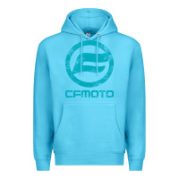 Ocean Blue CF Moto Vintage UTV ATV SXS original off road Gift Long Sleeve Premium Hoodie - lanVoArt