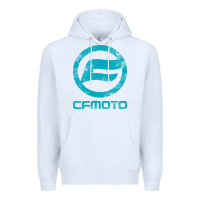 White CF Moto Vintage UTV ATV SXS original off road Gift Long Sleeve Premium Hoodie - lanVoArt