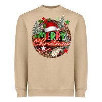 Mushroom Merry christmas Heavyweight Sweatshirt - FaDigitalArtStudio