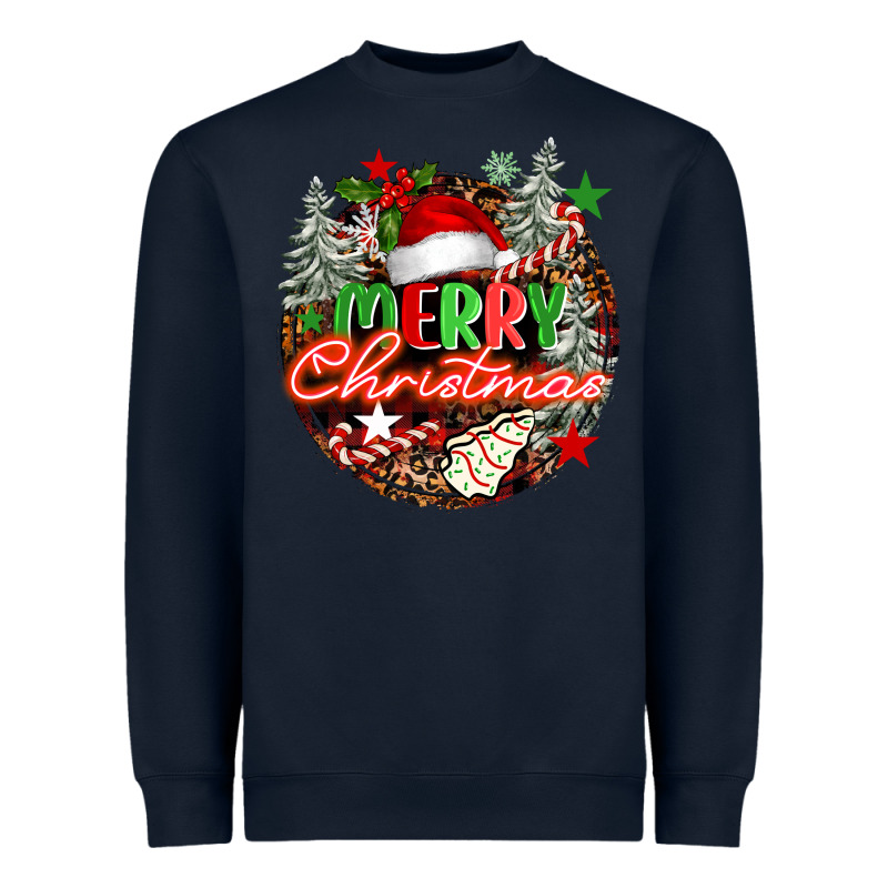 Merry Christmas Heavyweight Sweatshirt by FaDigitalArtStudio | Teevron