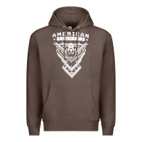 Coffee American Fighter 3 Premium Hoodie - lanVoArt