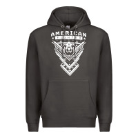 Smoke American Fighter 3 Premium Hoodie - lanVoArt