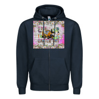 Navy I Dig Easter Day Zipper Hoodie - CowhideDigitalArt