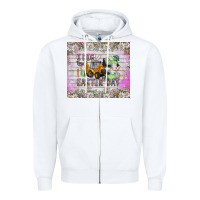 White I Dig Easter Day Zipper Hoodie - CowhideDigitalArt