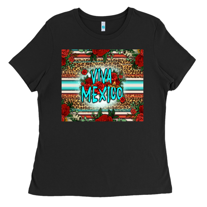 Viva Mexico Long Live Mexico Ladies Tee by Jasminsmagicworld | Teevron
