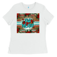 White viva mexico long live mexico Ladies Tee - Jasminsmagicworld