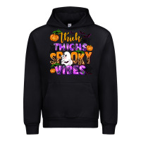 Black thick thighs spooky vibes Urban Hoodie - AdoDesignShop