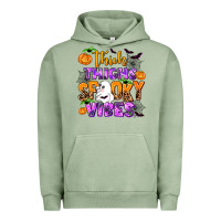 Pigment Oil Green thick thighs spooky vibes Urban Hoodie - AdoDesignShop