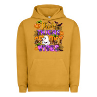 Pigment Peanut Butter thick thighs spooky vibes Urban Hoodie - AdoDesignShop