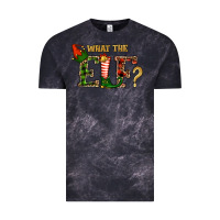 Cloud Black What The Elf Christmas Vintage Tee - RanaPortraitStore